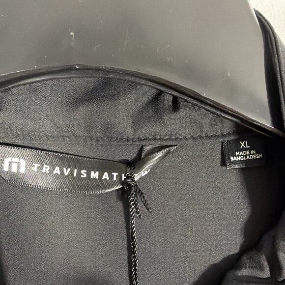 Travis Mathew Heater Series Wanderlust 1/4 Zip Jacket Mens XL Black NWT - Picture 5 of 11